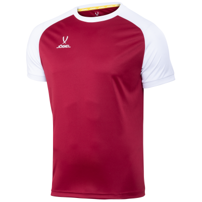 Футболка игровая CAMP Reglan Jersey JFT-1021-G1, гранатовый/белый